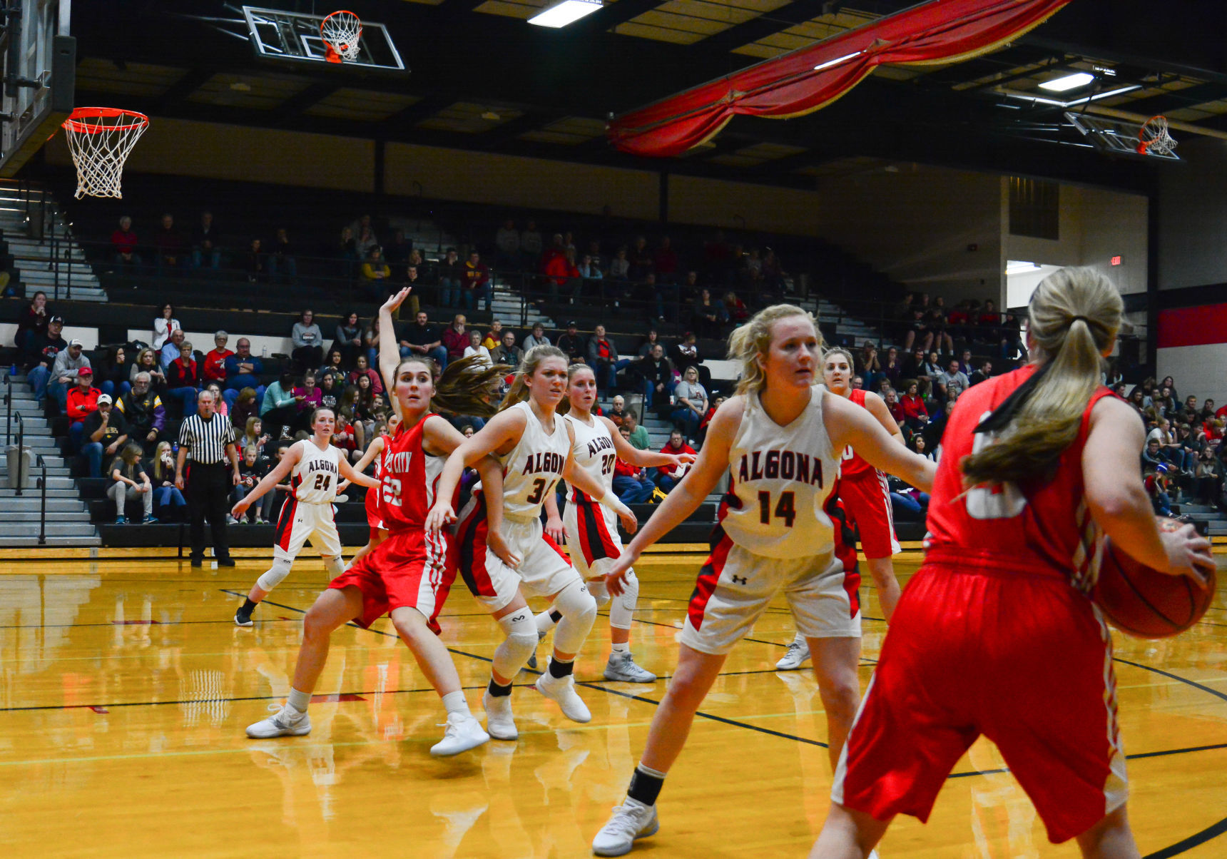 FC girls basketball vs. Algona 7